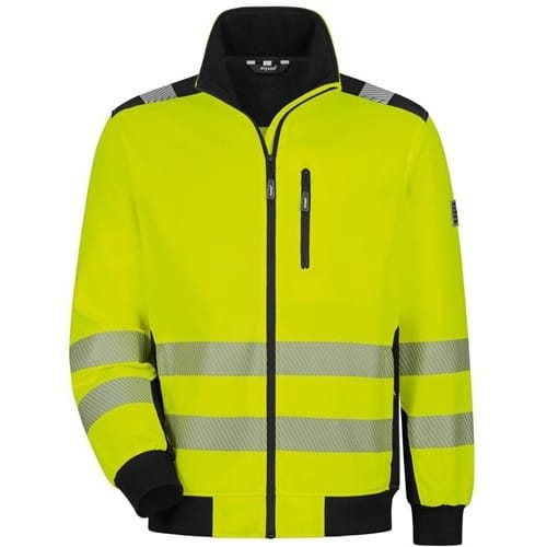 ELYSEE Warnschutz-Sweatjacke DEMINO Gr.XXL gelb/schwarz ELYSEE