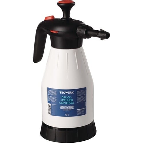 TECWERK Drucksprüher 360Grad FPM 1,5l FPM/FKM Dichtungen rot TECWERK