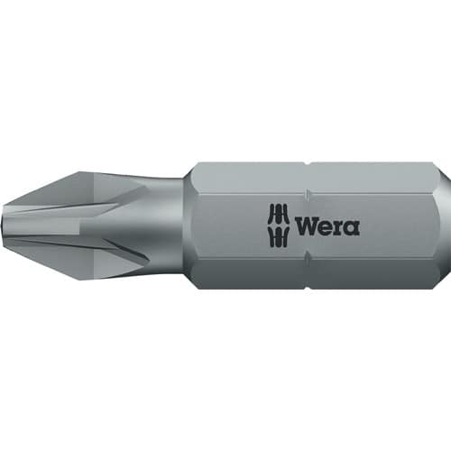 WERA Bitgroßpackung 867/1 Z 1/4 Zoll T 15 L.25mm DIN ISO 1173,Form C 6,3 100St./Box