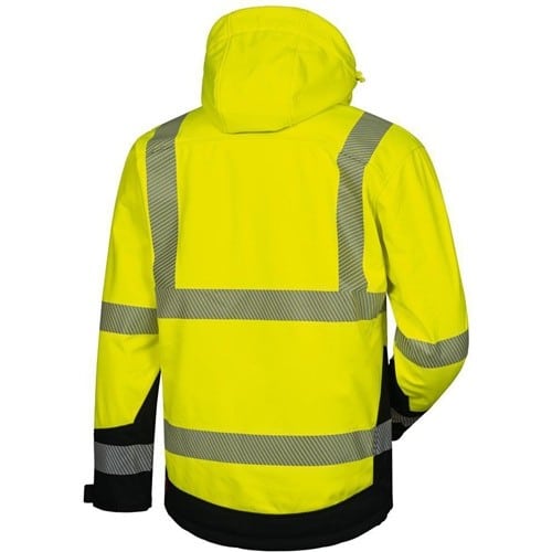 ELYSEE Warnschutz-Softshelljacke Melvin Gr.XL gelb/schwarz ELYSEE
