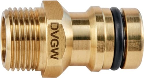 Gerätestecker GEKA plus KTW Messing SB GEKA