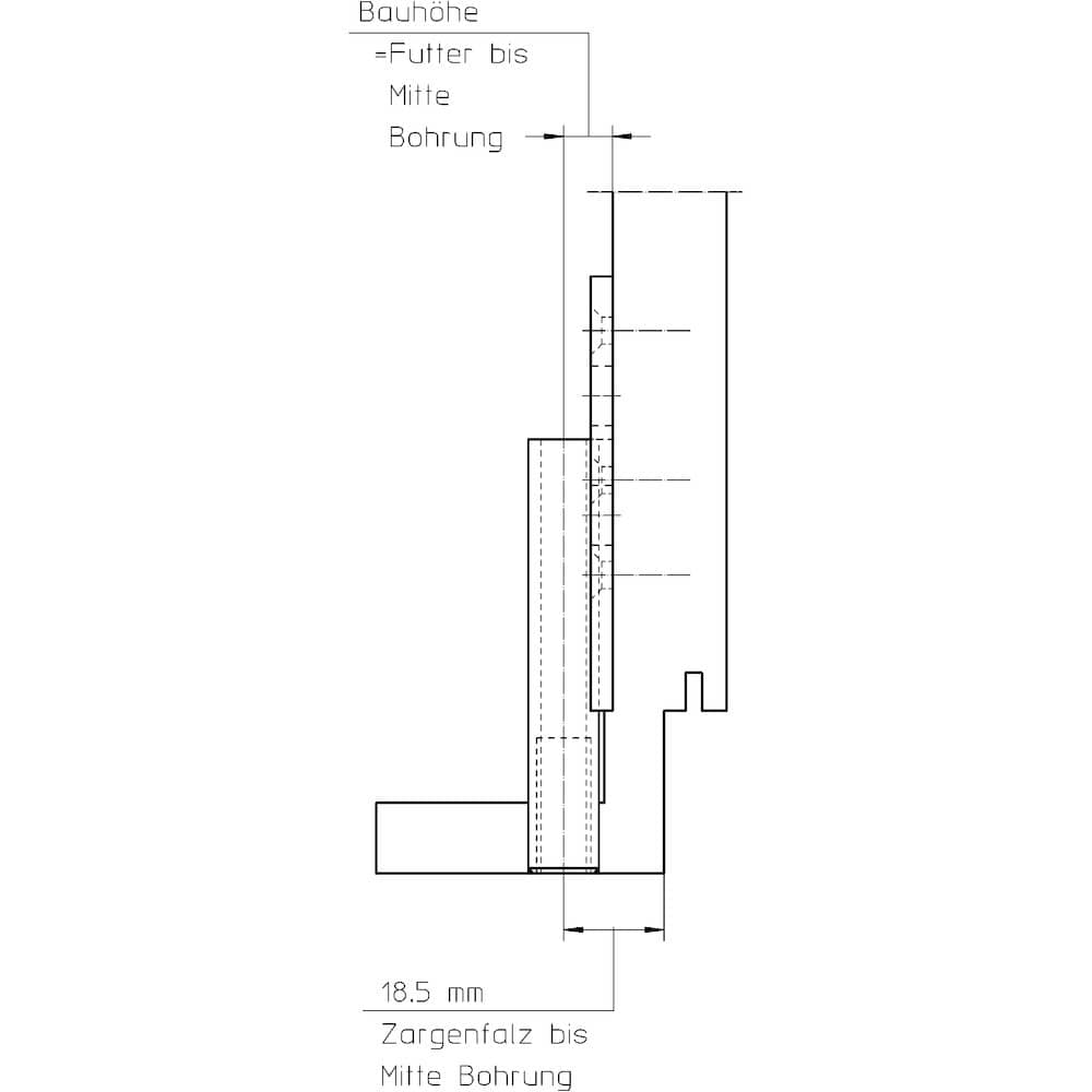 SIMONSWERK Anschraubtasche VARIANT® V 4600/9,