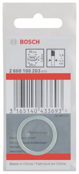 BOSCH Reduzierring für Kreissägeblätter, 25 x 20 x 1,2 mm