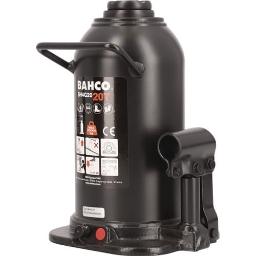 BAHCO Flaschenwagenheber Trgf.20 t Hub 452mm Bau-H.242mm BAHCO