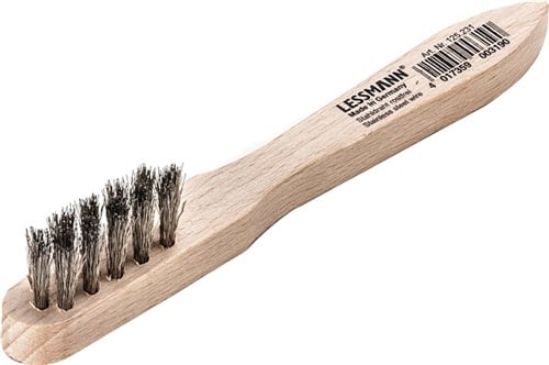 LESSMANN Zündkerzenbürste Länge 150 mm 3-reihig LESSMANN