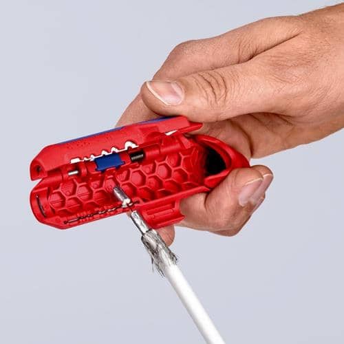 KNIPEX Univ.Abmantelungswerkzeug ErgoStrip® Gesamt-L.130mm KNIPEX