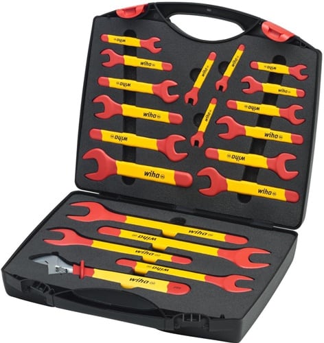 WIHA Einmaul-Gabelschlüssel-Set 5590N 21-tlg.6-32mm WIHA