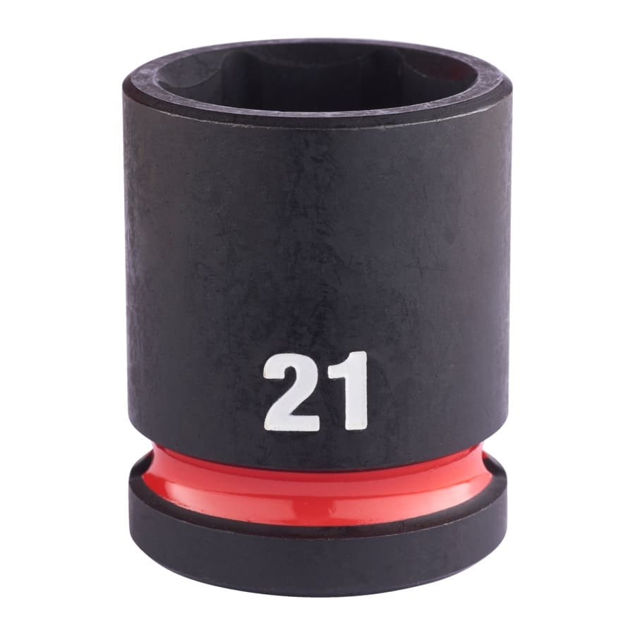 MILWAUKEE 21 x 40 mm SHOCKWAVE Schlagnuss 1/2" kurz