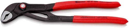 KNIPEX Wasserpumpenzange Cobra® L.250mm Spann-W.46mm pol.Ku.-Überzug Quick Set KNIPEX