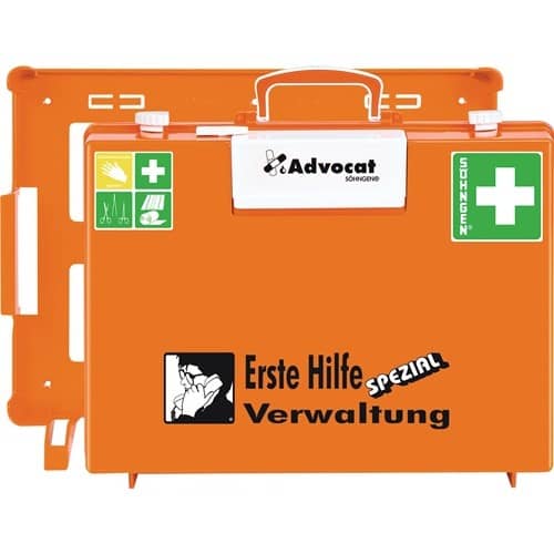 SÖHNGEN Erste Hilfe Koffer Advocat Verwaltung B400xH300xT150ca.mm orange SÖHNGEN