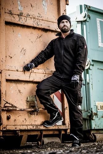 Fleecejacke MOTION TEX PLUS Gr.M schwarz NITRAS