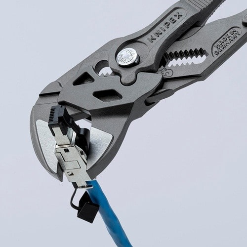KNIPEX Zangenschlüssel L.250mm schwarz atram.Spann-W.52mm Mehrkomp.-Hüllen