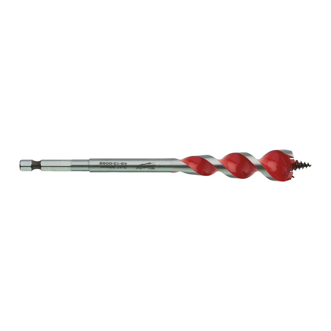 MILWAUKEE 20 x 165 mm, 1/4" Hex SPEED FEED Holzbohrer