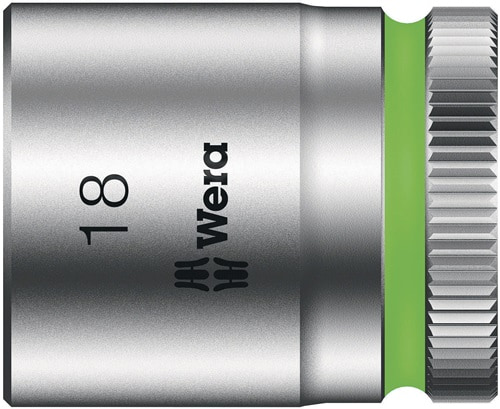 WERA Steckschlüsseleinsatz 8790 HMB Außen-6-kant 3/8 Zoll a6-KT.SW 18mm L.30mm WERA