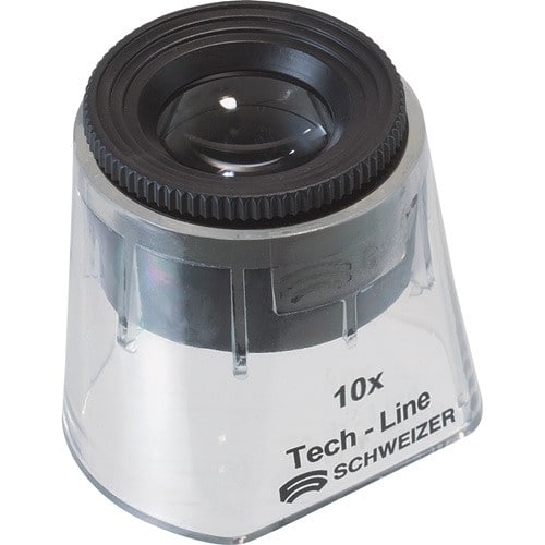 SCHWEIZER Standlupe Tech-Line Vergr. 10x Fix Linsen-D.30mm Schweizer