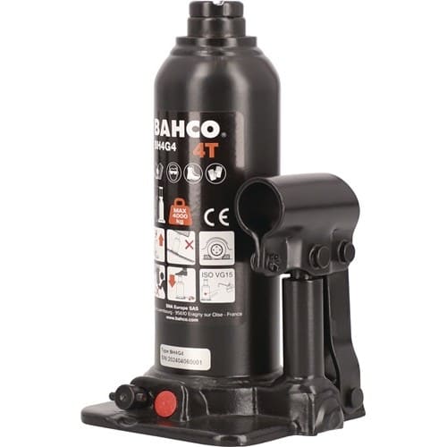 BAHCO Flaschenwagenheber Trgf.4 t Hub 373mm Bau-H.193mm BAHCO
