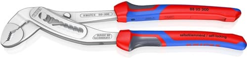 KNIPEX Wasserpumpenzange Alligator® L.300mm Spann-W.60mm verchr.2K-Hülle KNIPEX