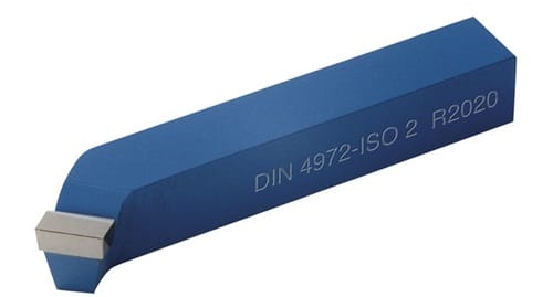 Drehmeißel DIN 4972 ISO2 gebogen WILKE