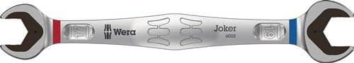 WERA Doppelmaulschlüssel 6002 Joker 17x19mm L.235mm ma verchr.WERA