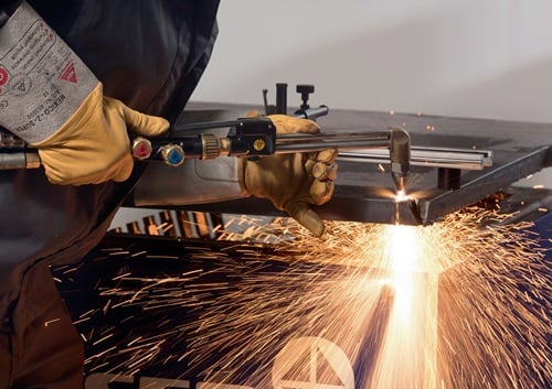 MESSER-CUTTING Handschneidbrenner STARCUT 8622 95Grad L.500mm f.gasemischende Schneiddüsen
