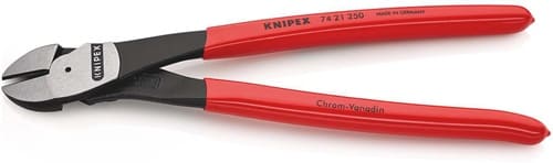 KNIPEX Kraftseitenschneider L.250mm Form 2 Ku.-Überzug KNIPEX