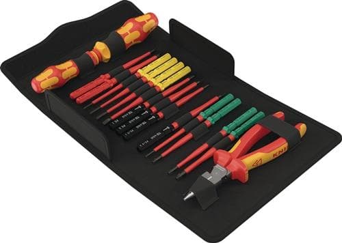 WERA Schraubendrehersatz VDE 17 ext.slim 2 Tool Finder 17-tlg.m.Ratschenfunktion VDE