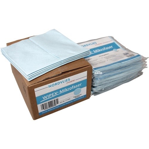 WIPEX Mikrofaser-Wischtuch blau L400xB380ca.mm 1 KT=10x5 Tü.WIPEX