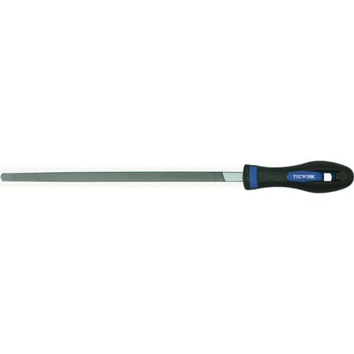 TECWERK Werkstattfeile DIN 7261 L.200mm Q.8mm Hieb 2 4-KT.2K-Ergo TECWERK