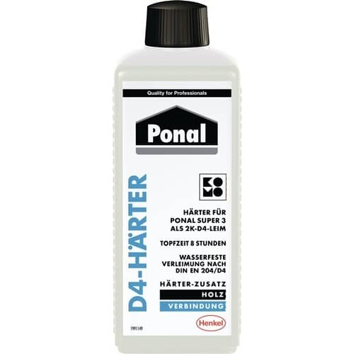 PONAL Härter D4 f.Ponal Wasserfest (Super 3) PNI3N 250g Flasche PONAL