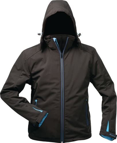 ELYSEE Wintersoftshelljacke Uranos Gr.XL schwarz/blau ELYSEE