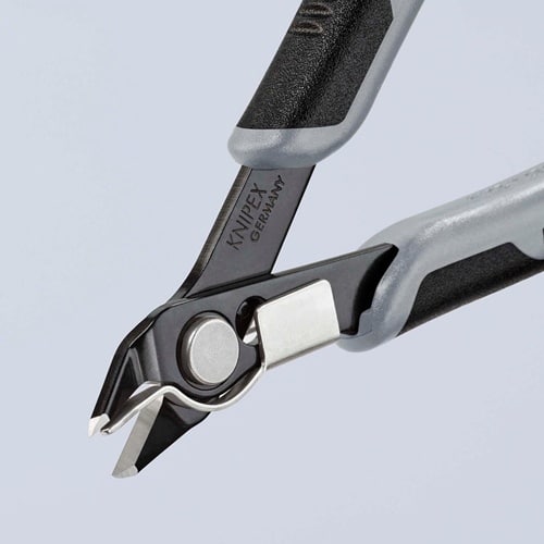 KNIPEX Elektronik-Seitenschneider Super-Knips® L.125mm Form7 Spezialwerkzeugstahl brün.