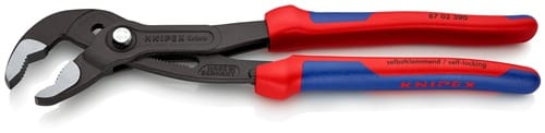KNIPEX Wasserpumpenzange Cobra® L.300mm Spann-W.60mm pol.Mehrkomp.-Hülle KNIPEX
