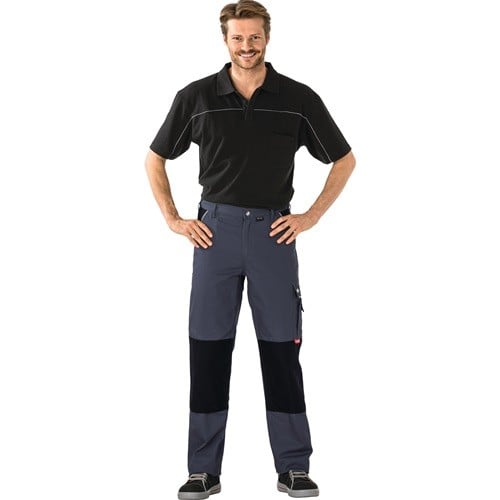 PLANAM Bundhose Canvas 320 Gr.56 grau/schwarz PLANAM