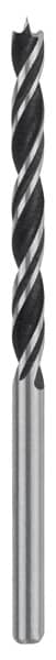 BOSCH Holzspiralbohrer Standard, 4 x 43 x 75 mm, d 4 mm