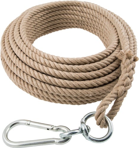 BRAUN Eimerseil 25m 4-litzig gedreht,m.Schlaufe 18mm BRAUN