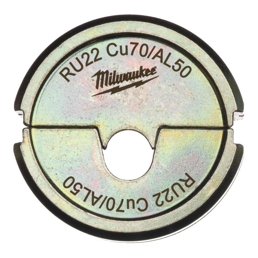 MILWAUKEE RU22 Cu70/AL50 für Cu/Al Presseinsatz für hydraulisches Akku-Presswerkzeug