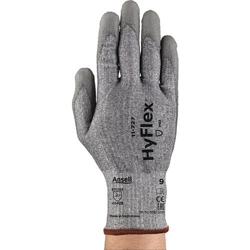 ANSELL Schnittschutzhandschuhe HyFlex® 11-727 Gr.10 grau EN 388 PSA II