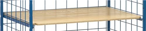 FETRA Einlegeboden B.800mm Holzwerkstoffplatte inkl.Auflagewinkel f.Transportwagen