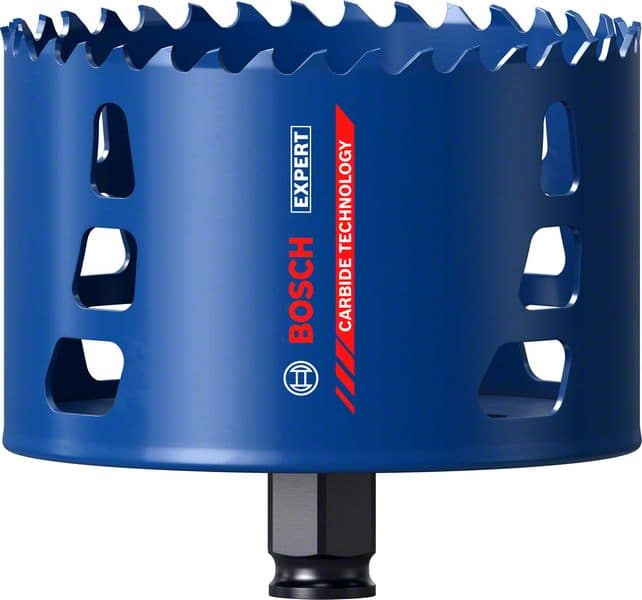 BOSCH EXPERT Tough Material Lochsäge, 105 x 60 mm. Für Dreh- und Schlagbohrer