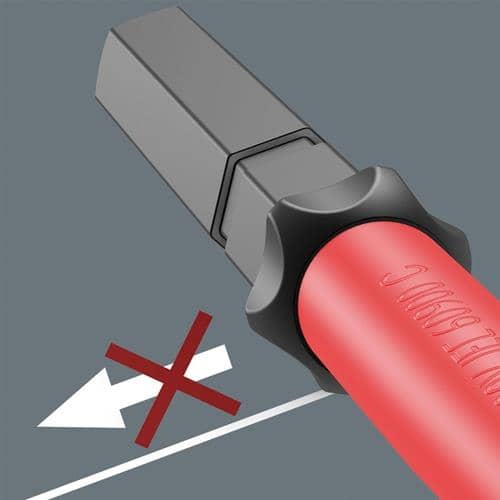 WERA Wechselklingen KK VDE 65 i PZ/S TiE PZ/S 1 L.157mm Black Point 6-kant-Antrieb9mm
