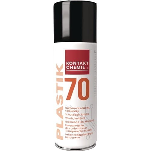KONTAKT CHEMIE Leiterplattenschutzlack PLASTIK 70 farblos 200 ml Spraydose KONTAKT CHEMIE