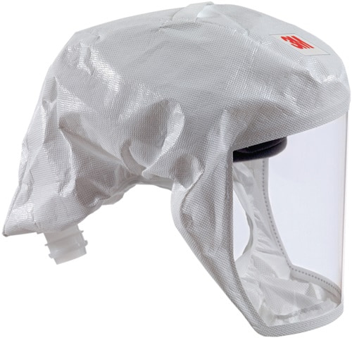 3M Einwegleichthaube Versaflo S-133 EN 166:2:F:3 TH3 Gr.L PP weiß 3M