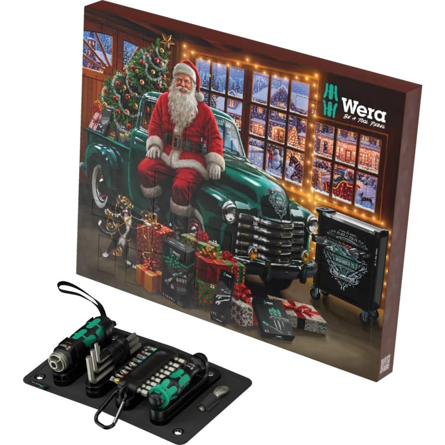 WERA Adventskalender 2026, 24‑teilig