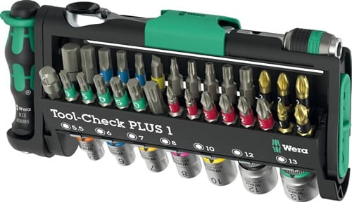 WERA Bit-/Steckschlüsselset Tool-Check PLUS 1 39-tlg.WERA