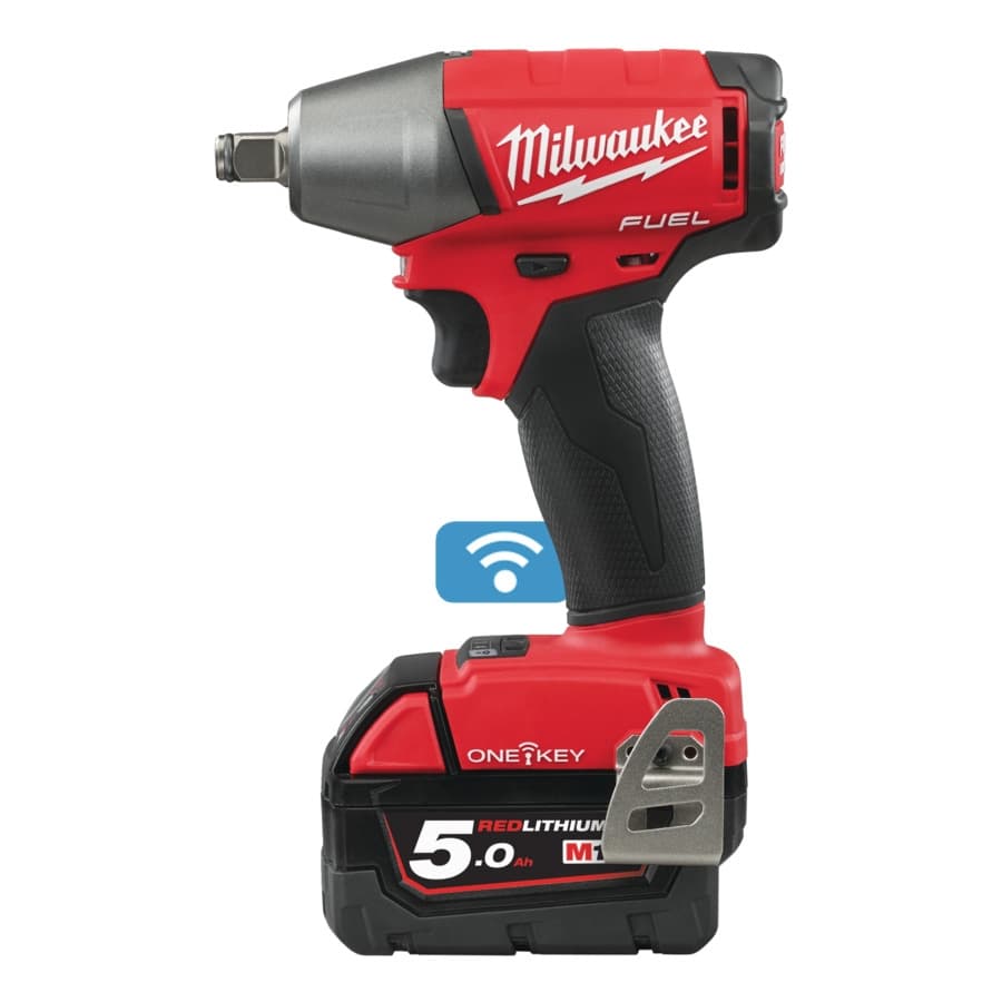MILWAUKEE ONE KEY™ Akku-Schlagschrauber 1/2" Vierkant Sprengring M18ONEIWF12-502X