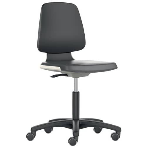BIMOS Arbeitsdrehstuhl Labsit Rl.Sitzschale anth.Supertec-Gewebe schwarz