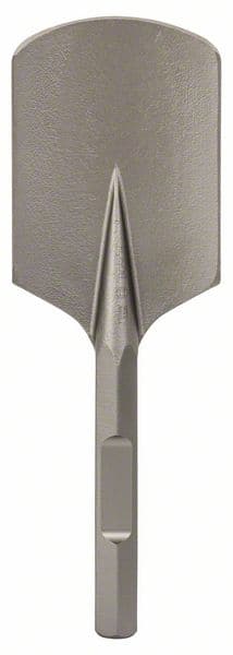 BOSCH Spatmeißel mit 28-mm-Sechskantaufnahme, abgerundet, 400 x 135 mm
