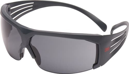 3M Schutzbrille SecureFit™ 600 EN166,EN170,EN172 Bügel grau,Scheibe grau PC 3M