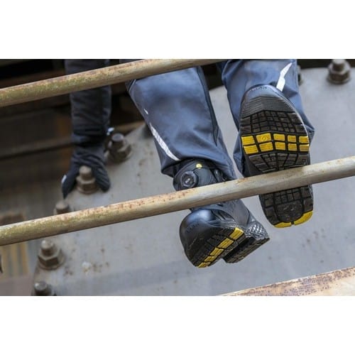 BAAK Sicherheitsstiefel Alexander Gr.42 W.11 schwarz/gelb S3S FO HRO LG SC SR ESD