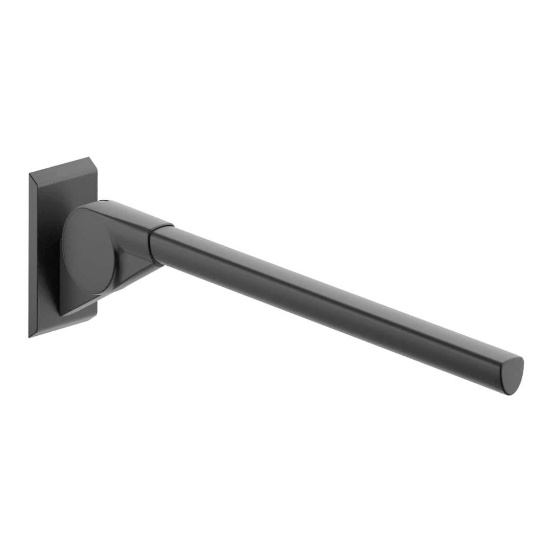 KWS Stützklappgriff mit Federbelastung Ergo A100 850mm Schwarz matt